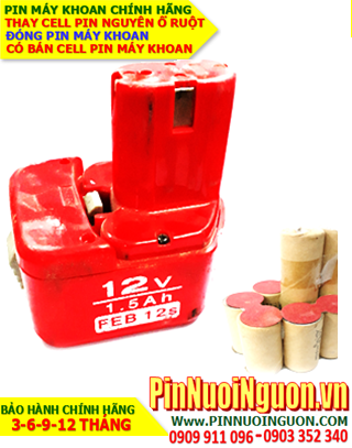 Pin máy khoan Makita 18V-2100mAh, thay cells pin / hàng có sẳn - bảo hành 06 tháng